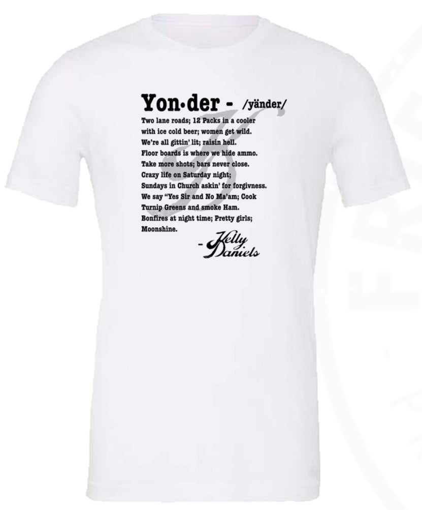 Kelly Daniels- Yonder t-shirt
