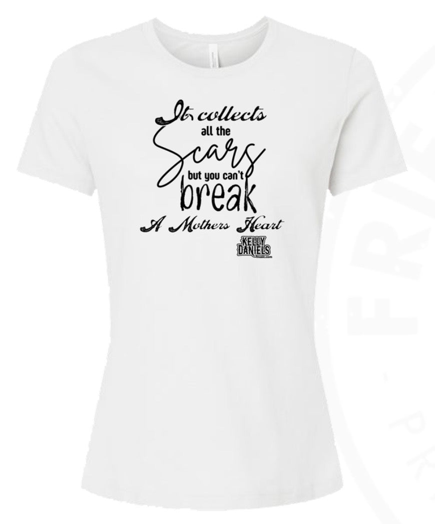 Kelly Daniels- Mother's Heart Women's t-shirt- White