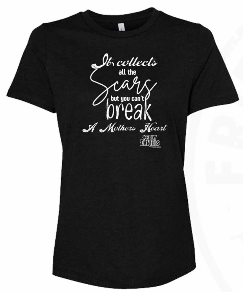 Kelly Daniels, Mother's Heart t-shirt-black